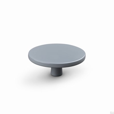 Puxador para móveis Garda 60 Metal Prata Cinza