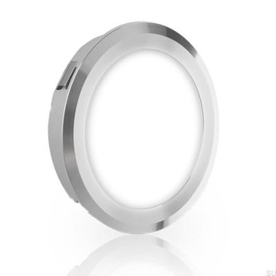 Refletor LED Stella Flat 3000K IP44 3W Prata