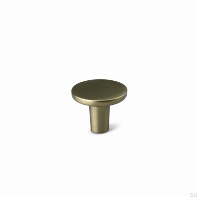 Puxador de Móveis de Metal Cesano 30 Dourado Escovado