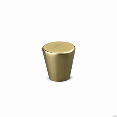 Puxador de metal para móveis Padua 30, dourado escovado
