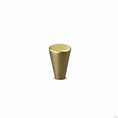 Puxador de metal para móveis Padua 20, dourado escovado