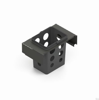 Sistema de Contêiner de Triagem de Resíduos Toledo 40x35 Cinza Escuro