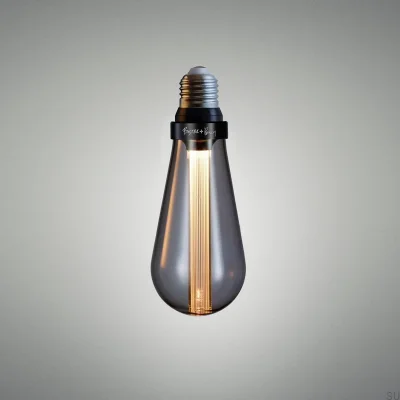 Lâmpada LED Buster E27 2W Fumê Regulável