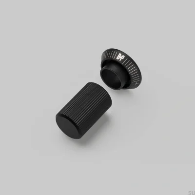 Kit decorativo para dimmer Detail Linear Steel Black