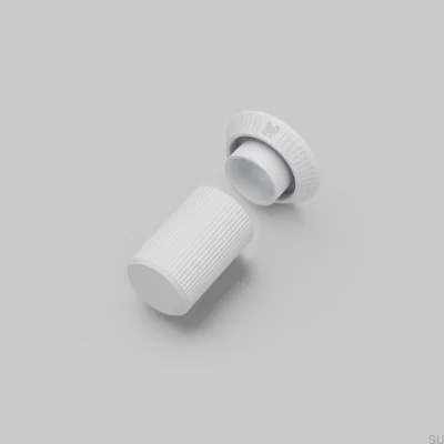 Kit decorativo para dimmer Detail Linear Steel White