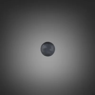 Abajur globo de vidro soprado tamanho médio fumê