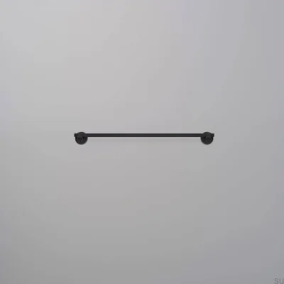 Suporte para toalhas em aço fundido 600, preto, para soldador.