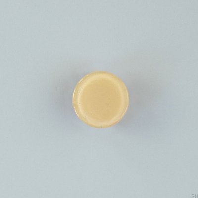 Puxador de Móveis Circle 80 em Vidro Bege