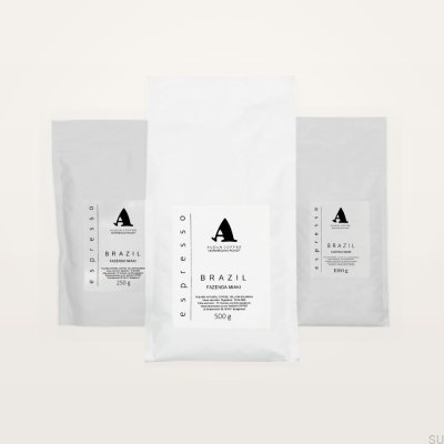 Café Espresso Natural Miaki Brasil 500 Grãos