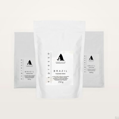 Café Espresso Natural Miaki Brasil 250 Grãos