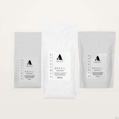 Café Espresso Natural Miaki Brasil 1000 Grãos