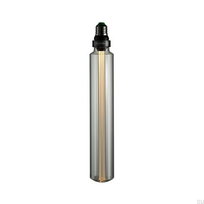Lâmpada LED tubular E27 2W Cristal com função de dimerização