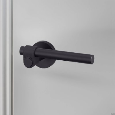 Puxador de porta preto para soldador em aço fundido 38