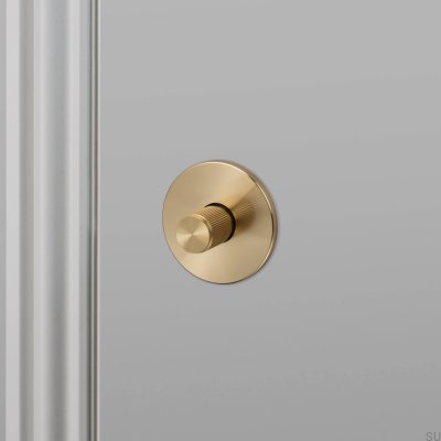 Fechadura de maçaneta linear de latão