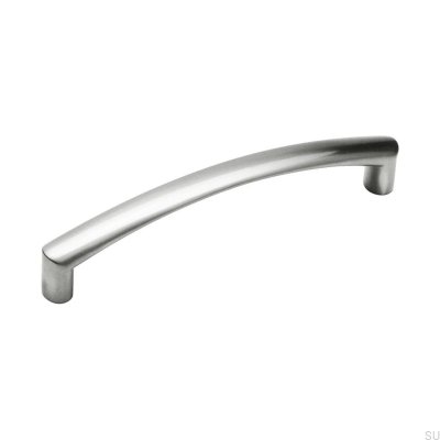 Puxador de móvel Arild 128, prata (aspecto inox)