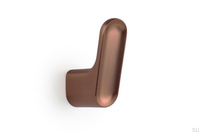 Suporte de parede Luv em metal marrom escovado ecológico