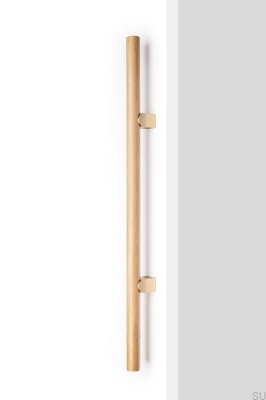 Kumo Wood Big One 448 Carvalho com detalhes em ouro escovado