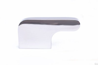 Puxador para móveis Soft Cut 55 Aço inoxidável polido