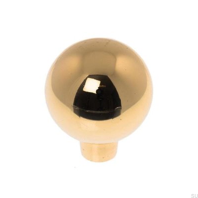 Maçaneta para móveis 8322 ouro polido, lacado