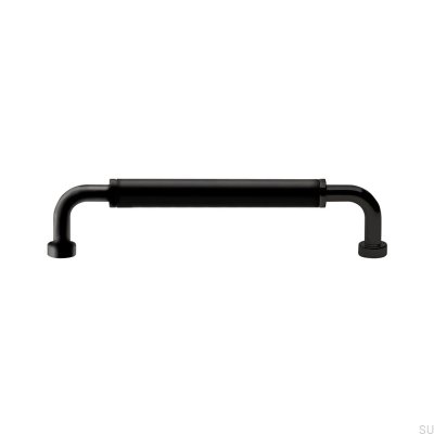 Puxador de móvel comprido Brohult M 128 Metal preto
