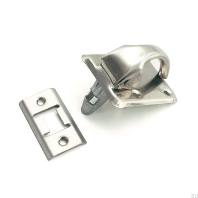 Puxador de móvel oblongo com fechadura 5181 Silver