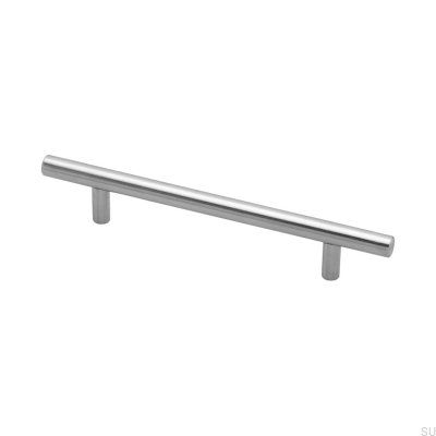 Puxador de móvel longitudinal Ss-C 128 aço inoxidável