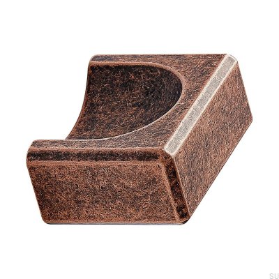 Puxador de móvel alongado Fold 32 Antique Copper