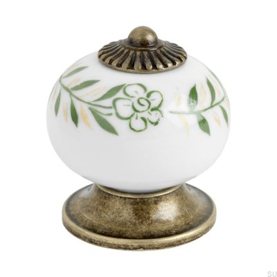 Puxador para móveis 8131 Porcelanato ouro envelhecido