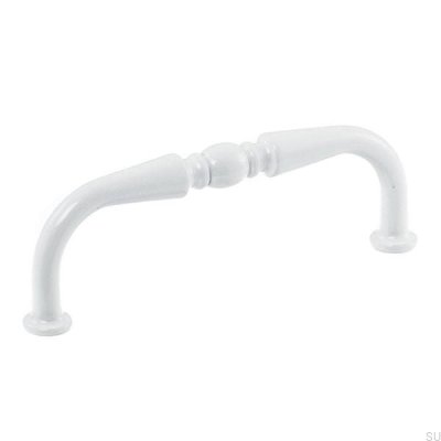 Puxador de móvel oblongo 8474 Branco