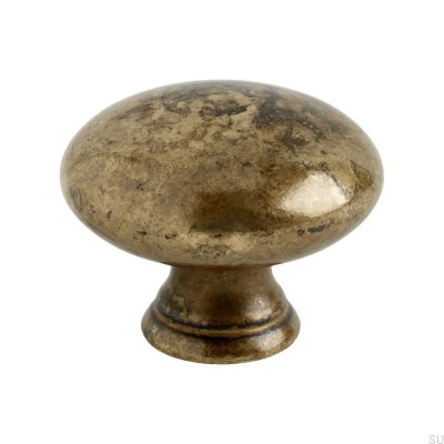 Botão para móveis 411 32 ouro antigo