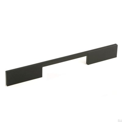 Puxador de móvel alongado 7571 128 Metal preto