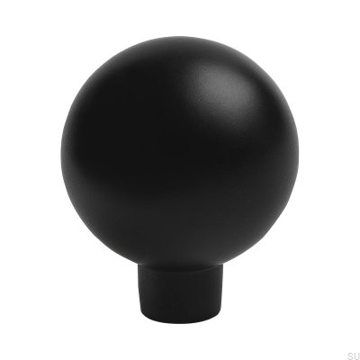 Botão para móveis 8322 Metal Black mate