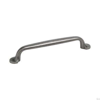 Puxador para móveis alongado 7032 128 Lata lacada