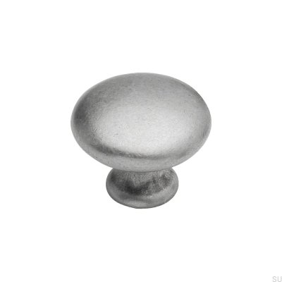 Botão para móveis 24226-25 prata antiquada