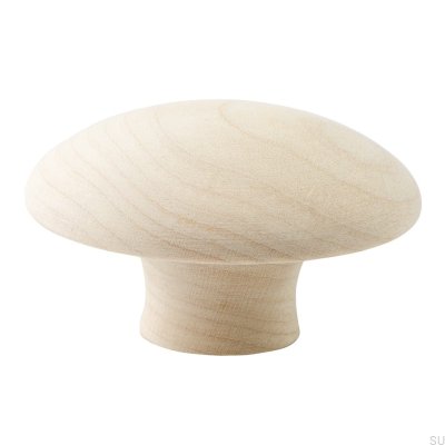 Maçaneta de móveis Mushroom-50 Vidoeiro de madeira