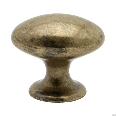 Maçaneta de móveis 401 ouro antigo