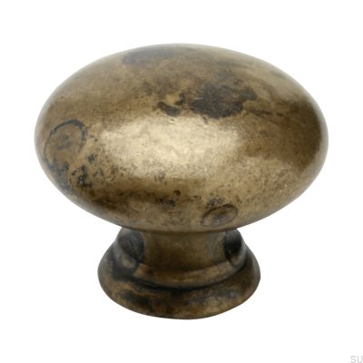 Botão para móveis 411 40 ouro antigo