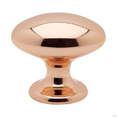 Botão para móveis 401 cobre polido