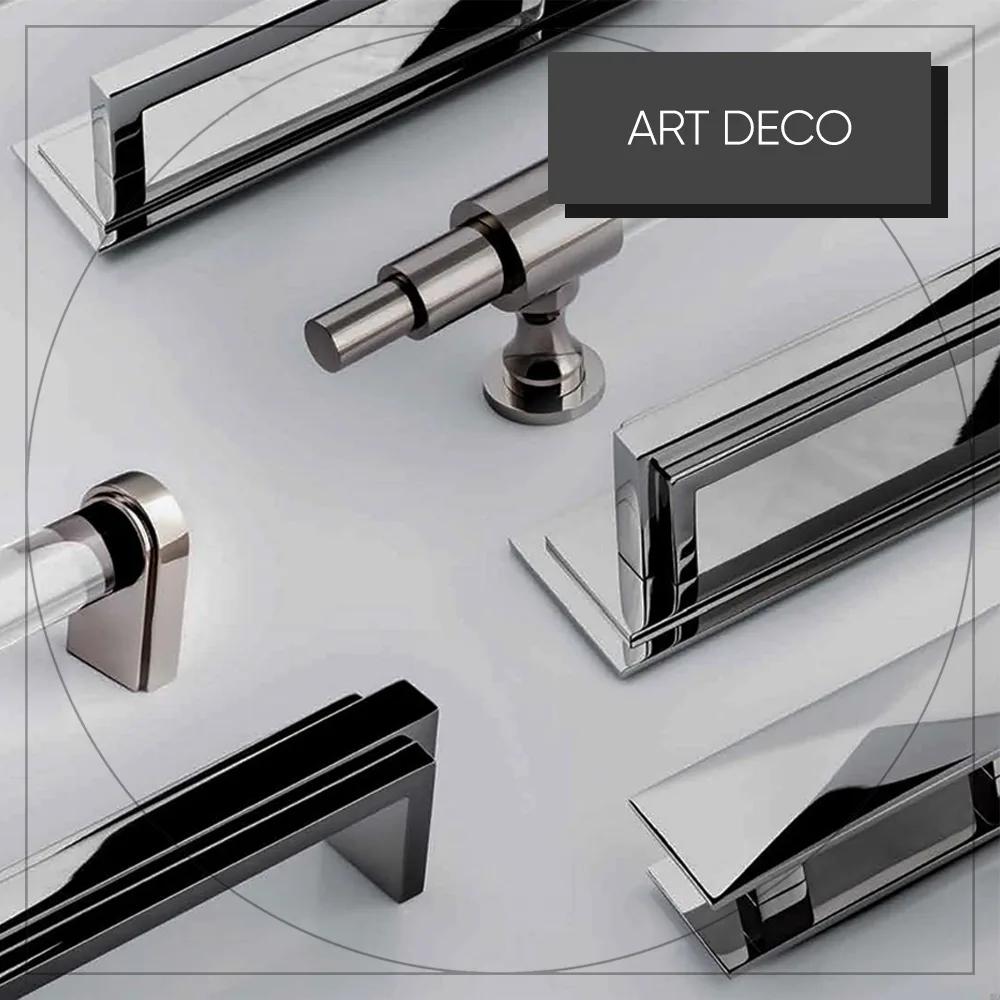 Uchwyty z serii Art Deco od Lagerform